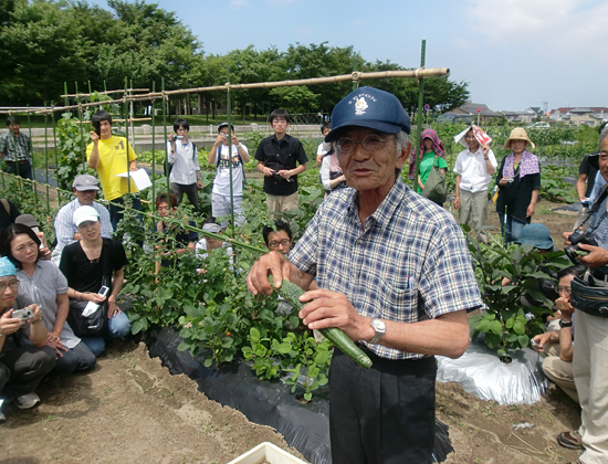 木村秋則氏 自然栽培講座 第3回（7/9）に参加