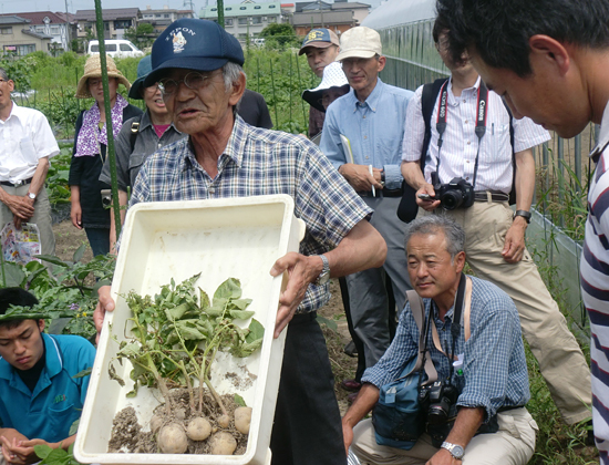 木村秋則氏 自然栽培講座 第3回（7/9）に参加