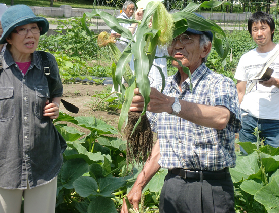 木村秋則氏 自然栽培講座 第3回（7/9）に参加