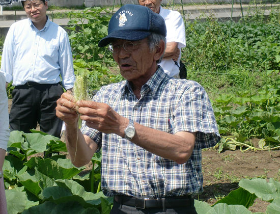 木村秋則氏 自然栽培講座 第3回（7/9）に参加