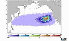 震災のがれき1年後にハワイに漂着　3年後米国西海岸、という予測？