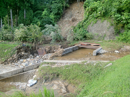 南魚沼市の水害被害について（2011.7.30）