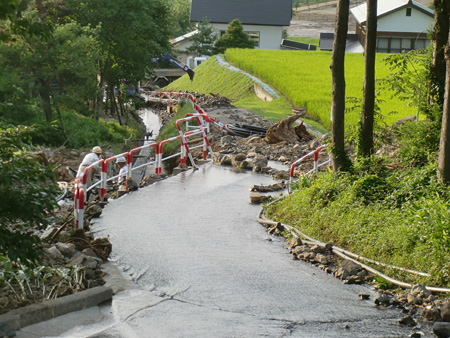 南魚沼市の水害被害について（2011.7.30）